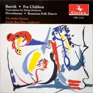 Pochette de For Children - Divertimento - Romanian Folk Dances de Béla Bartók