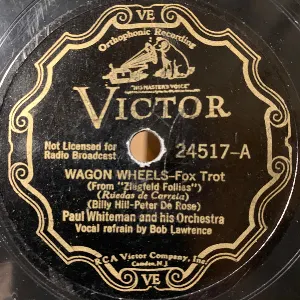 Pochette de Wagon Wheels / If I Love Again de Paul Whiteman and His Orchestra