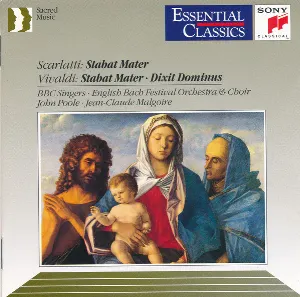 Pochette Scarlatti: Stabat Mater / Vivaldi: Stabat Mater, Dixit Dominus
