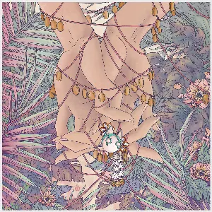 Pochette de Holding On de Dabin