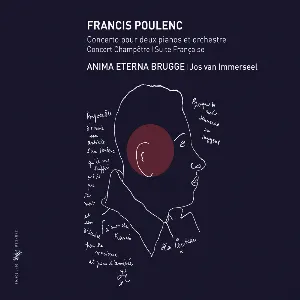 Pochette Concerto pour deux pianos et orchestre / Concert Champêtre / Suite Française