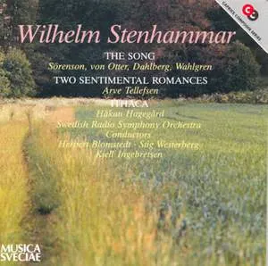 Pochette de The Song / Two Sentimental Romances / Ithaca de Wilhelm Stenhammar - Håkan Hagegård - Sveriges Radios Symfoniorkester - Herbert Blomstedt - Anne Sofie von Otter