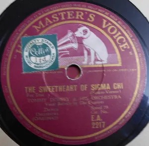 Pochette de The Sweetheart of Sigma Chi / All Through the Night de Tommy Dorsey and His Orchestra