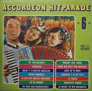 Pochette de Accordeon hitparade, *6* de Jean Kraft