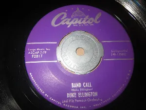 Pochette de Band Call / Isle of Capri de Duke Ellington and His Orchestra