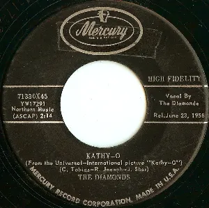 Pochette de Kathy‐O (from the Universal‐International picture “Kathy‐O”) / Happy Years de The Diamonds