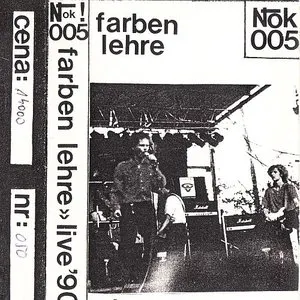Pochette de Live'90 de Farben Lehre