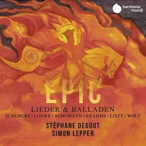 Pochette de Epic – Lieder & Balladen de Simon Lepper - Stéphane Degout