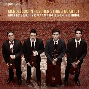 Pochette Quartets no. 1 in E-flat major / no. 4 in E minor