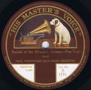 Pochette de Parade of the Wooden Soldiers / Rose of the Rio Grande de Paul Whiteman and His Orchestra