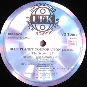 Pochette de The Second EP de Blue Planet Corporation