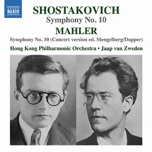 Pochette Shostakovitch: Symphony No. 10 / Mahler: Symphony No. 10 (Concert Version Ed. Mengelberg/Dopper)