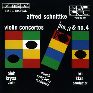 Pochette Violin Concertos no. 3 & no. 4