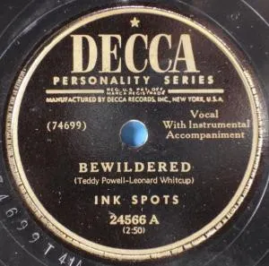 Pochette de Bewildered / No Orchids for My Lady de The Ink Spots