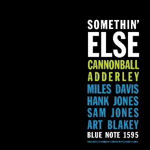 Pochette Somethin' Else / Selections from '1958 Miles'