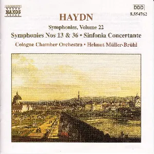 Pochette Symphonies, Volume 22: Symphonies nos. 13 & 36 / Sinfonia Concertante