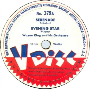 Pochette de Serenade / Evening Star / Sweet Leilani / Down on Ami Ami Oni Isle de Wayne King & His Orchestra