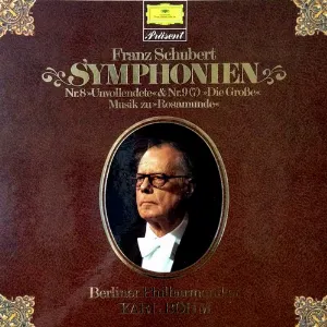 Pochette Symphonien Nr. 8 „Unvollendete“ & Nr. 9 „Die Große“ / Musik zu „Rosamunde“