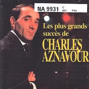 Pochette Les Plus Grands Succès de Charles Aznavour