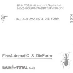 Pochette de Fine AutomatiC & Die Form de Die Form