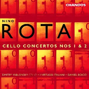 Pochette de Cello Concertos Nos 1 & 2 de Dmitry Yablonsky - Nino Rota - I Virtuosi Italiani