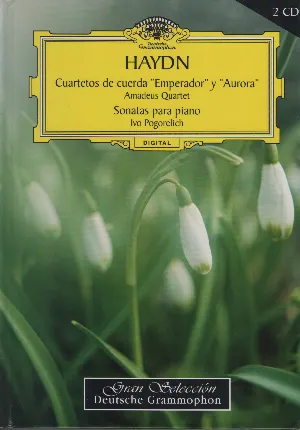 Pochette Cuartetos de cuerda “”Emperador” y “Aurora” / Sonatas para piano