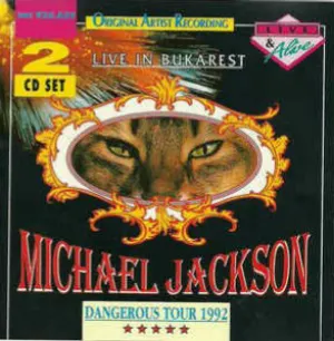 Pochette Live in Bukarest: The Dangerous Tour 1992