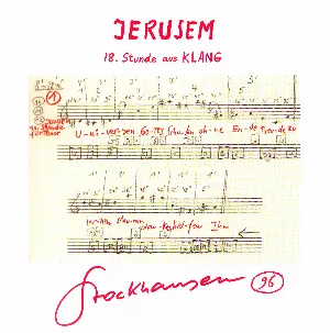 Pochette de JERUSEM: 18. Stunde aus KLANG de Karlheinz Stockhausen