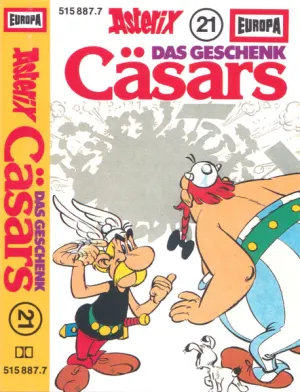 Pochette de Asterix 21: Das Geschenk Cäsars de René Goscinny