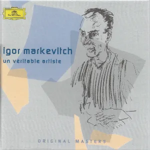 Pochette de Un véritable artiste de Igor Markevitch