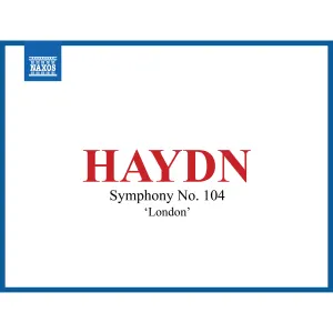 Pochette de Symphony no. 104 ‘London’ de Barry Wordsworth - Joseph Haydn