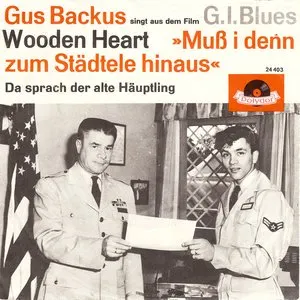 Pochette de Wooden Heart de Gus Backus