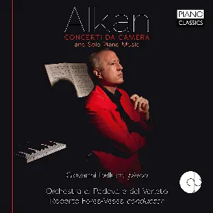 Pochette de Concerti da Camera and Solo Piano Music de Orchestra di Padova e del Veneto - Charles-Valentin Alkan