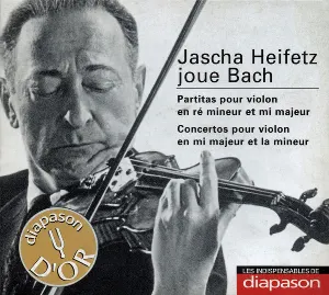 Pochette Jascha Heifetz Joue Bach