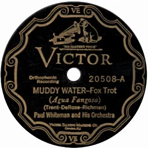 Pochette de Muddy Water / Ain’t She Sweet de Paul Whiteman and His Orchestra - Nat Shilkret and His Orchestra
