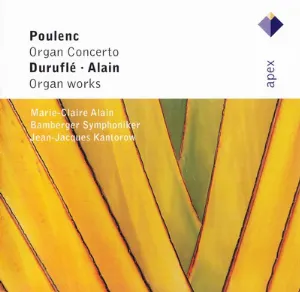 Pochette Poulenc: Organ Concerto / Alain, Duruflé: Organ Works