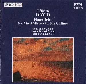 Pochette de Piano Trios: No. 2 in D minor / No. 3 in C minor de Ilona Prunyi
