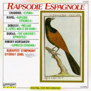 Pochette de Rhapsodie Espagnole de György Lehel - Magyar Rádió Szimfonikus Zenekara