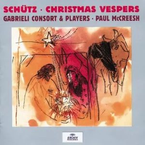 Pochette de Christmas Vespers de Gabrieli Consort & Players - Paul McCreesh - Heinrich Schütz