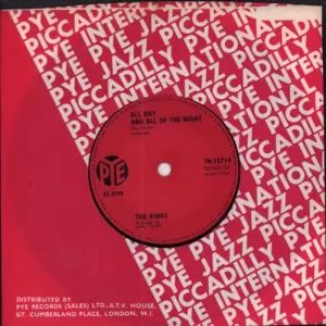 Pochette de All Day and All of the Night de The Kinks