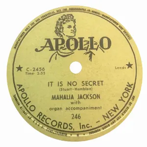 Pochette de It Is No Secret / His Eye Is on the Sparrow de Mahalia Jackson