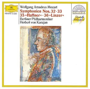 Pochette Symphonien no. 32 / no. 33 / no. 35 »Haffner« / no. 36 »Linzer«