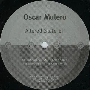 Pochette de Altered State EP de Oscar Mulero