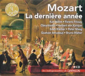 Pochette de La dernière année de Clara Haskil - Ferenc Fricsay - Peter Maag - Amadeus Quartet - Erich Kleiber - Bruno Walter - Wolfgang Amadeus Mozart - Karl Böhm - Herbert von Karajan