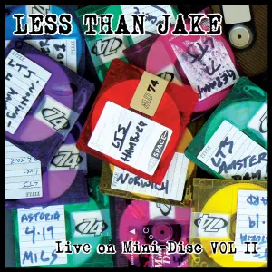 Pochette de Live On Mini-Disc Vol II de Less Than Jake