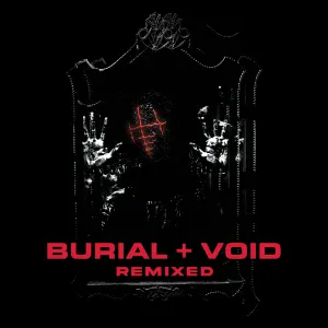 Pochette de BURIAL + VOID [remixed] de MOЯIS BLAK