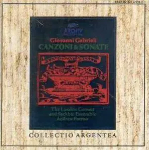 Pochette de Canzoni & Sonate de Andrew Parrott - Giovanni Gabrieli