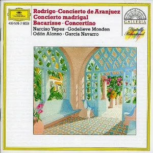 Pochette de Rodrigo: Concierto de Aranjuez / Concierto madrigal / Bacarisse: Concertino de Narciso Yepes - Joaquín Rodrigo