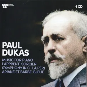Pochette de Music for Piano / L'Apprenti Sorcier / Symphony in C / La Péri / Ariane et Barbe-Bleue de Paul Dukas