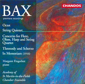 Pochette de Octet / String Quintet / Concerto for Flute, Oboe, Harp and String Quartet / Threnody and Scherzo / In Memoriam de Sir Arnold Bax - Margaret Fingerhut - Academy of St Martin in the Fields